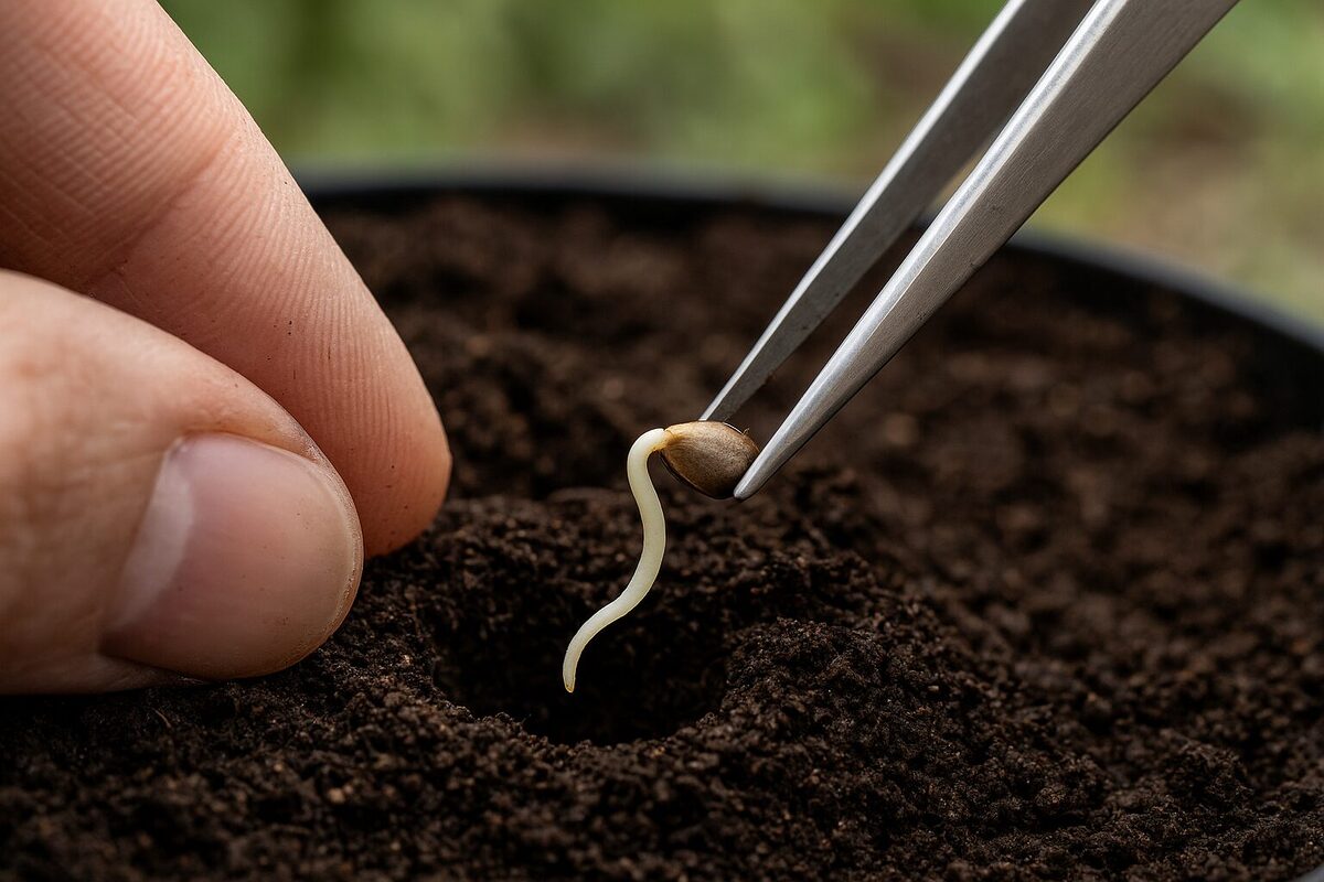 Kies de juiste methode om ontkiemde wietzaadjes te planten!